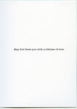 Load image into Gallery viewer, Wedding – Young Love needs to keeping dancing. Pope Francis Card