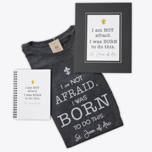 Load image into Gallery viewer, I Am Not Afraid. I Was Born To Do This. St. Joan of Arc Gift Set
