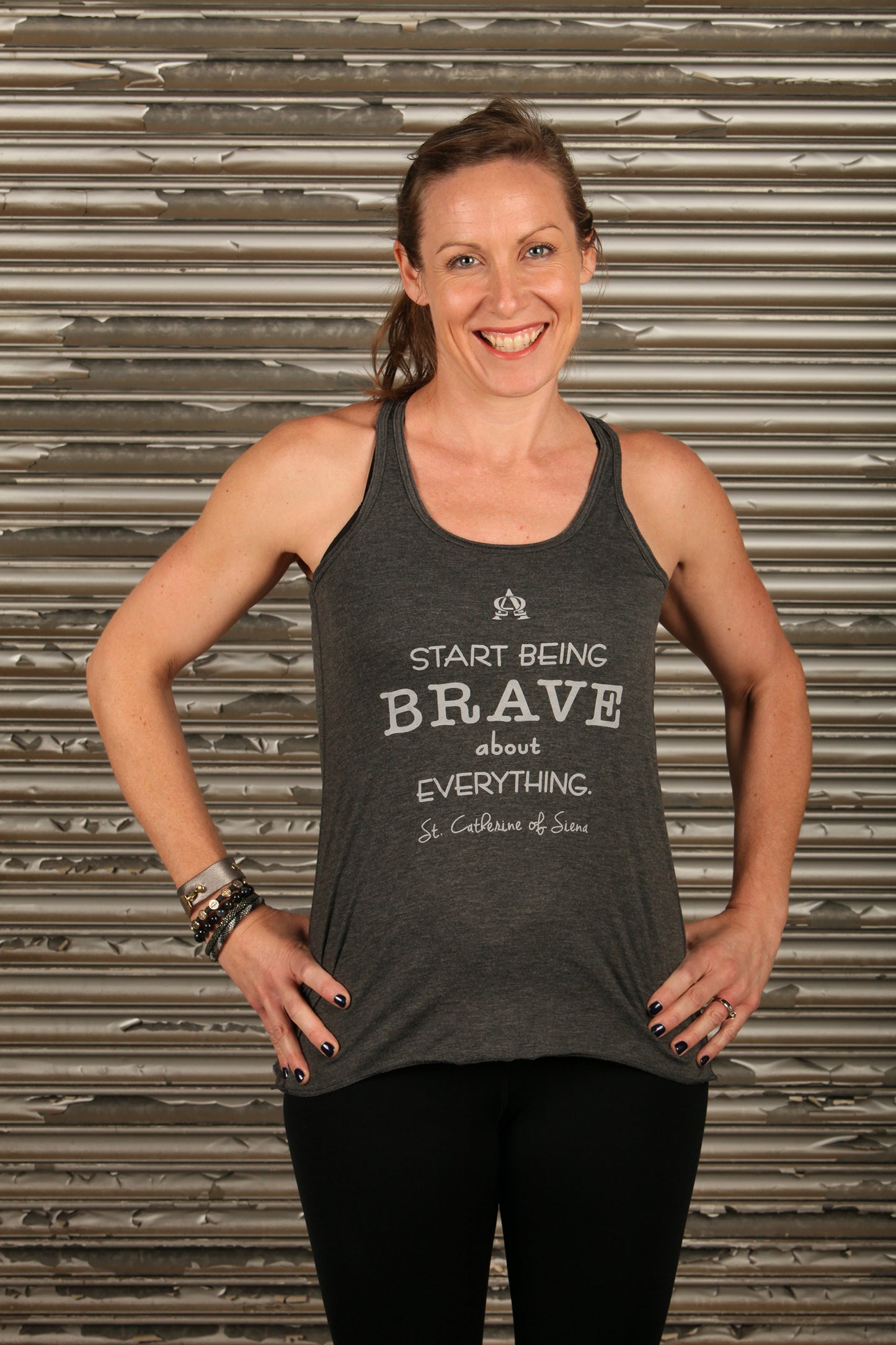 Start Being Brave St. Catherine of Siena Tank