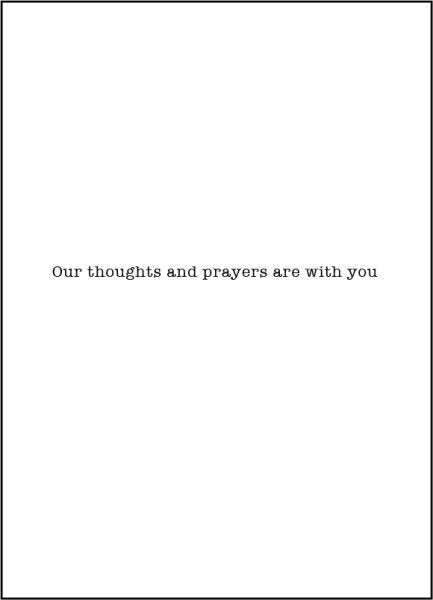Earth Has No Sorrow that Heaven Cannot Heal. St. Thomas More, Sympathy Card