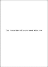 Load image into Gallery viewer, Earth Has No Sorrow that Heaven Cannot Heal. St. Thomas More, Sympathy Card
