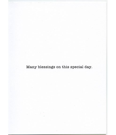 First Communion – God Dwells in Our Midst. St. Maximilian Kolbe Card