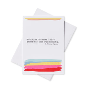 Friendship Card Set with Quotes by Saints