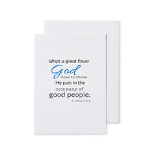 Load image into Gallery viewer, Friendship Card Set with Quotes by Saints