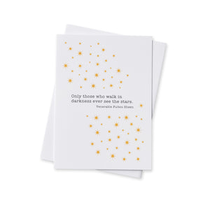 Hard Times Card Set with Quotes by Saints