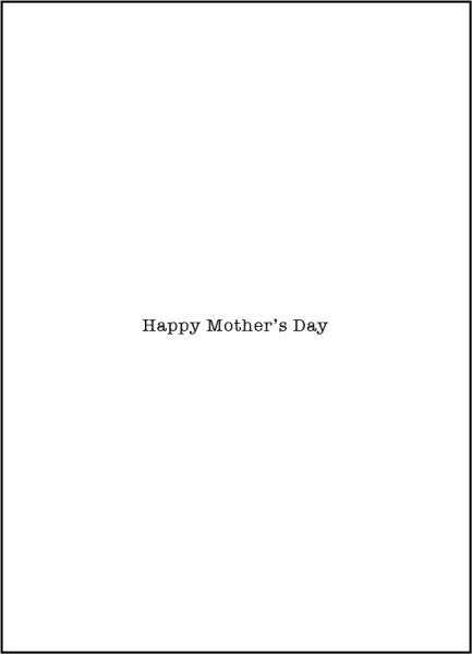 Mother’s Day – The Loveliest Masterpiece of the Heart. St. Therese of Lisieux Card