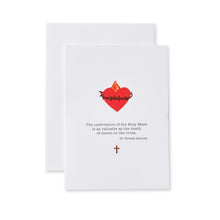 Load image into Gallery viewer, Sympathy Card Set with Quotes by Saints