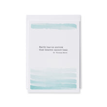 Load image into Gallery viewer, Sympathy Card Set with Quotes by Saints