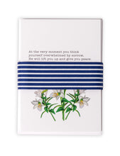 Load image into Gallery viewer, Sympathy Card Set with Quotes by Saints