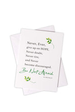 Load image into Gallery viewer, Encouragement Card Set With Quotes By Saints Sets