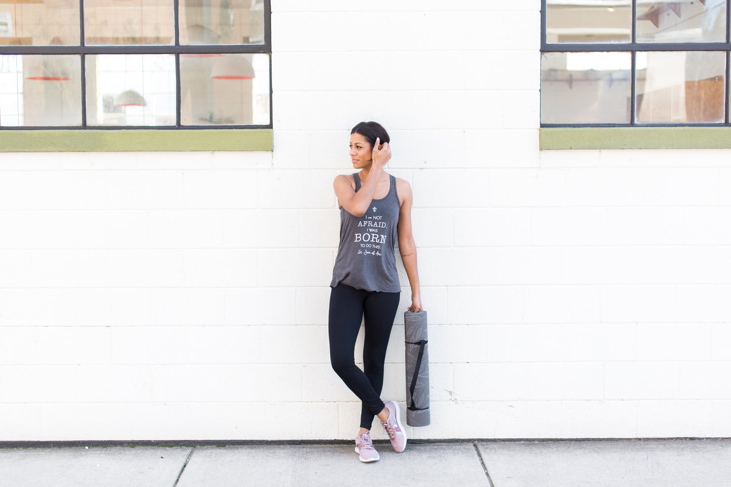 I am Not Afraid. I was Born to do this. St. Joan of Arc Tank