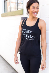 Set the World on Fire. St. Catherine of Siena Tank