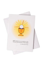 Load image into Gallery viewer, Sacraments Card Set with Quotes by Saints
