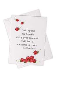 Prayer Card Set with Quotes by Saints