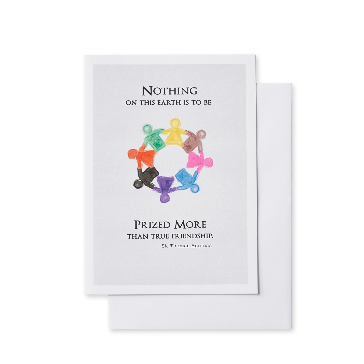 Friendship Card Set with Quotes by Saints