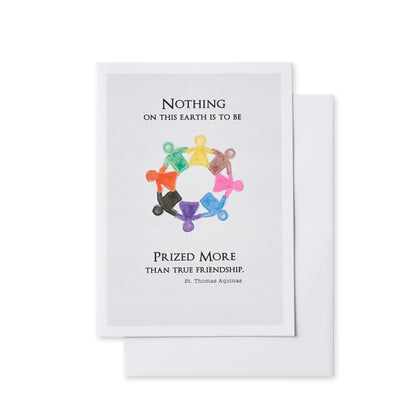 Friendship Card Set with Quotes by Saints