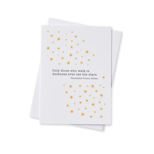 Hard Times Card Set with Quotes by Saints