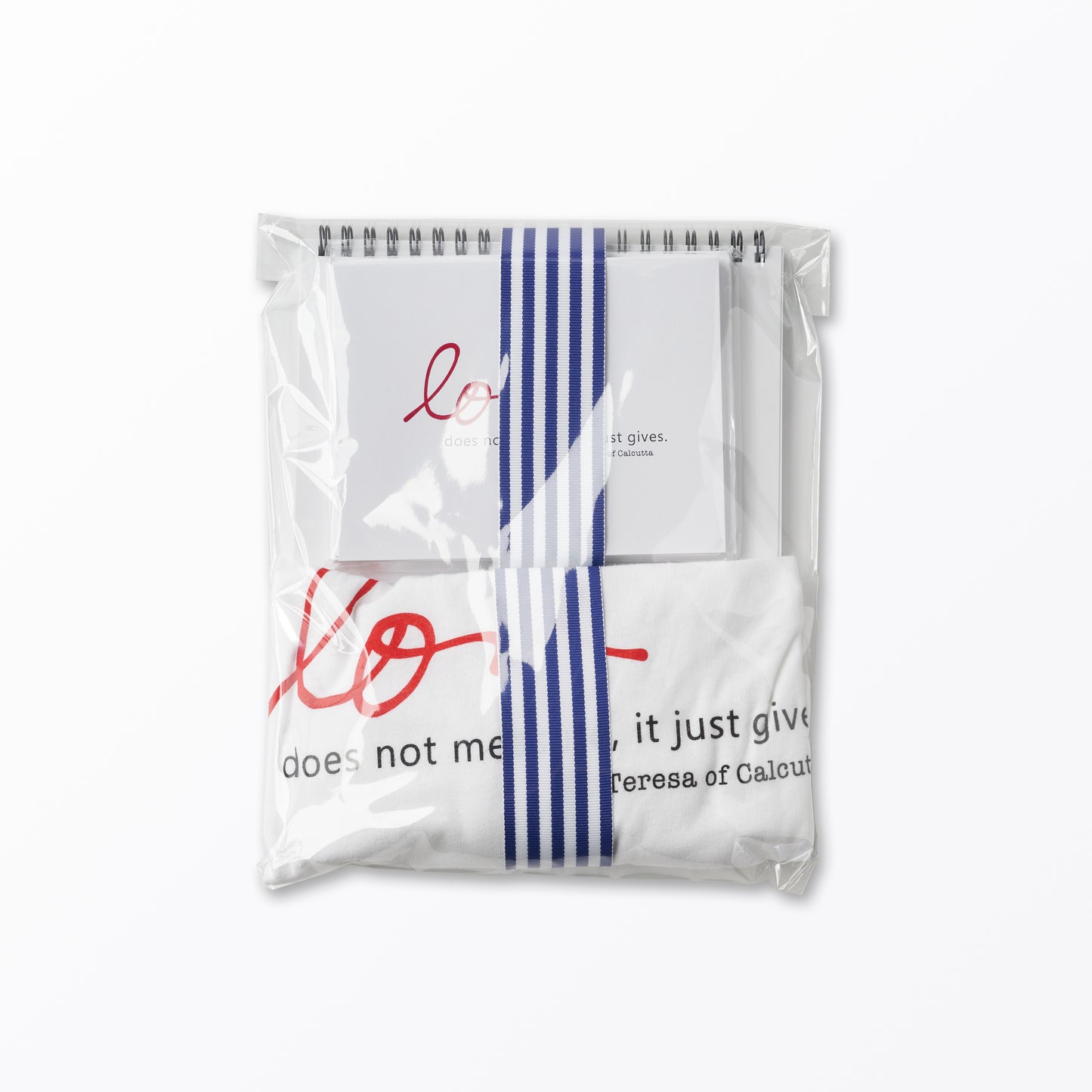Love Does Not Measure, It Just Gives. St. Teresa of Calcutta Gift Set