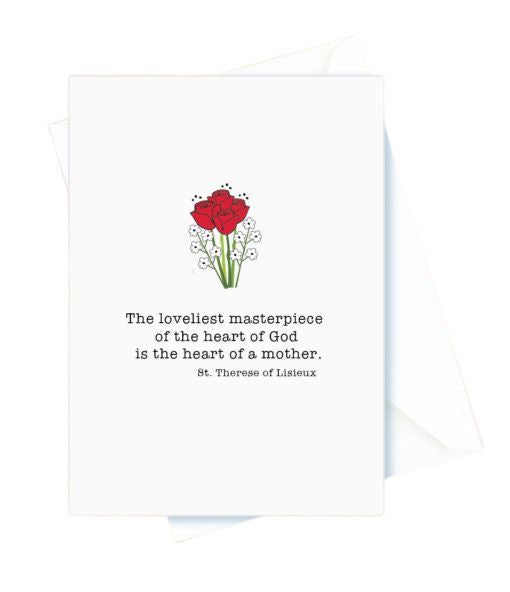 Mother's Day – The Loveliest Masterpiece of the Heart. St. Therese