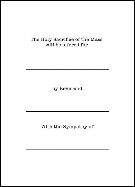 Holy Mass – Celebration of the Holy Mass, Cross. St. Thomas Aquinas Card