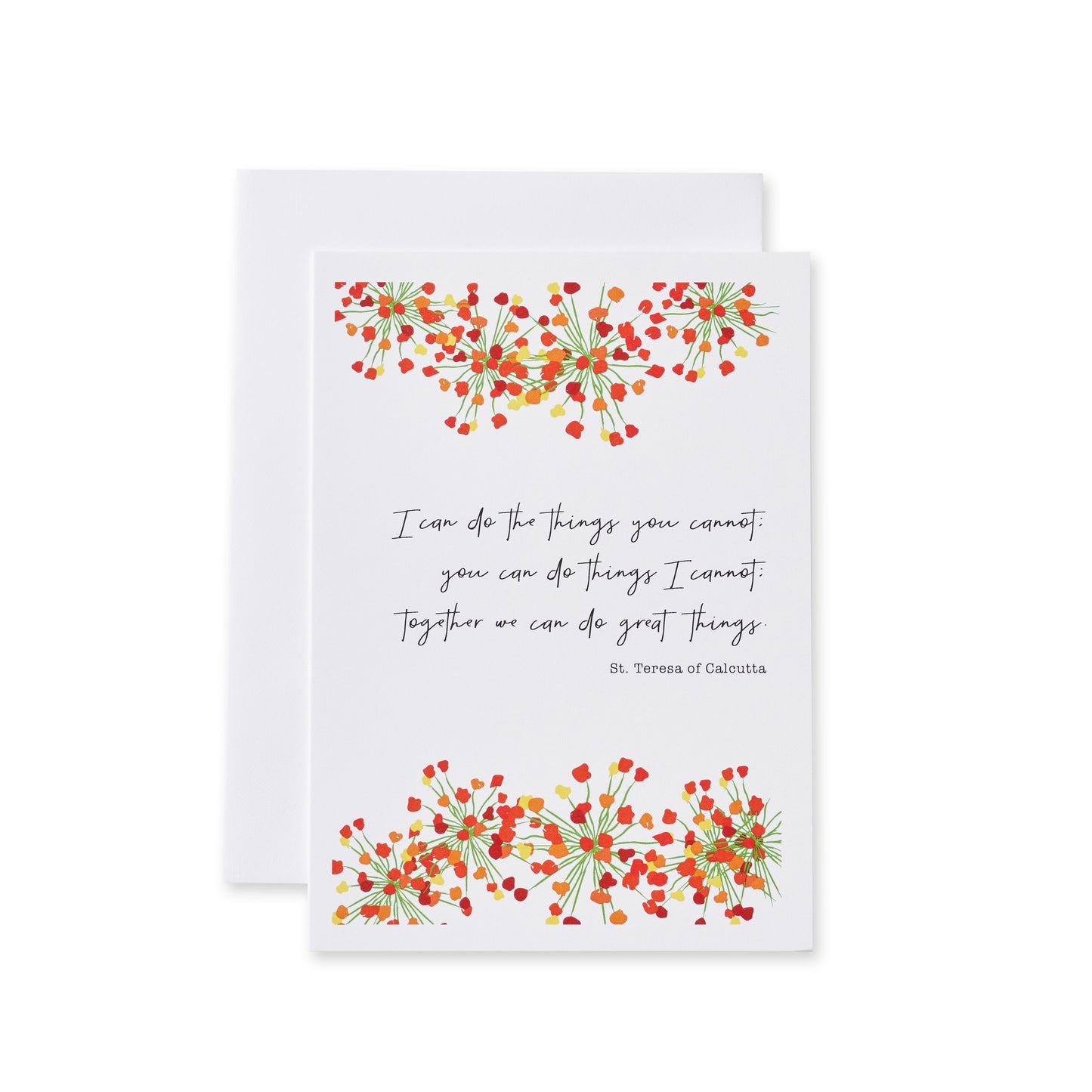 St. Teresa of Calcutta Quotes Card Set