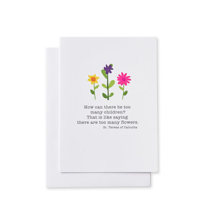 St. Teresa of Calcutta Quotes Card Set