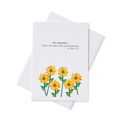St. Padre Pio Quotes Card Set
