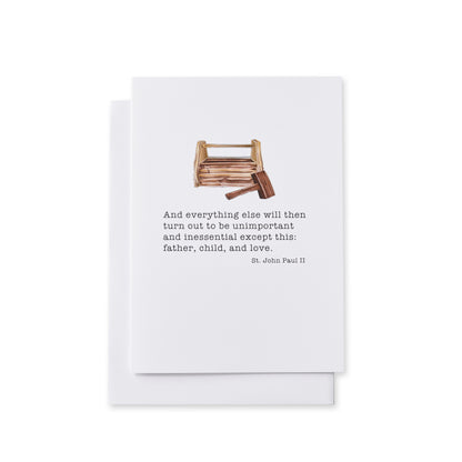 Spring Card Set with Quotes by Saints