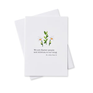 Spring Card Set with Quotes by Saints