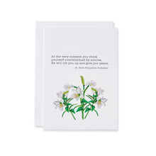 Load image into Gallery viewer, Sympathy Card Set with Quotes by Saints
