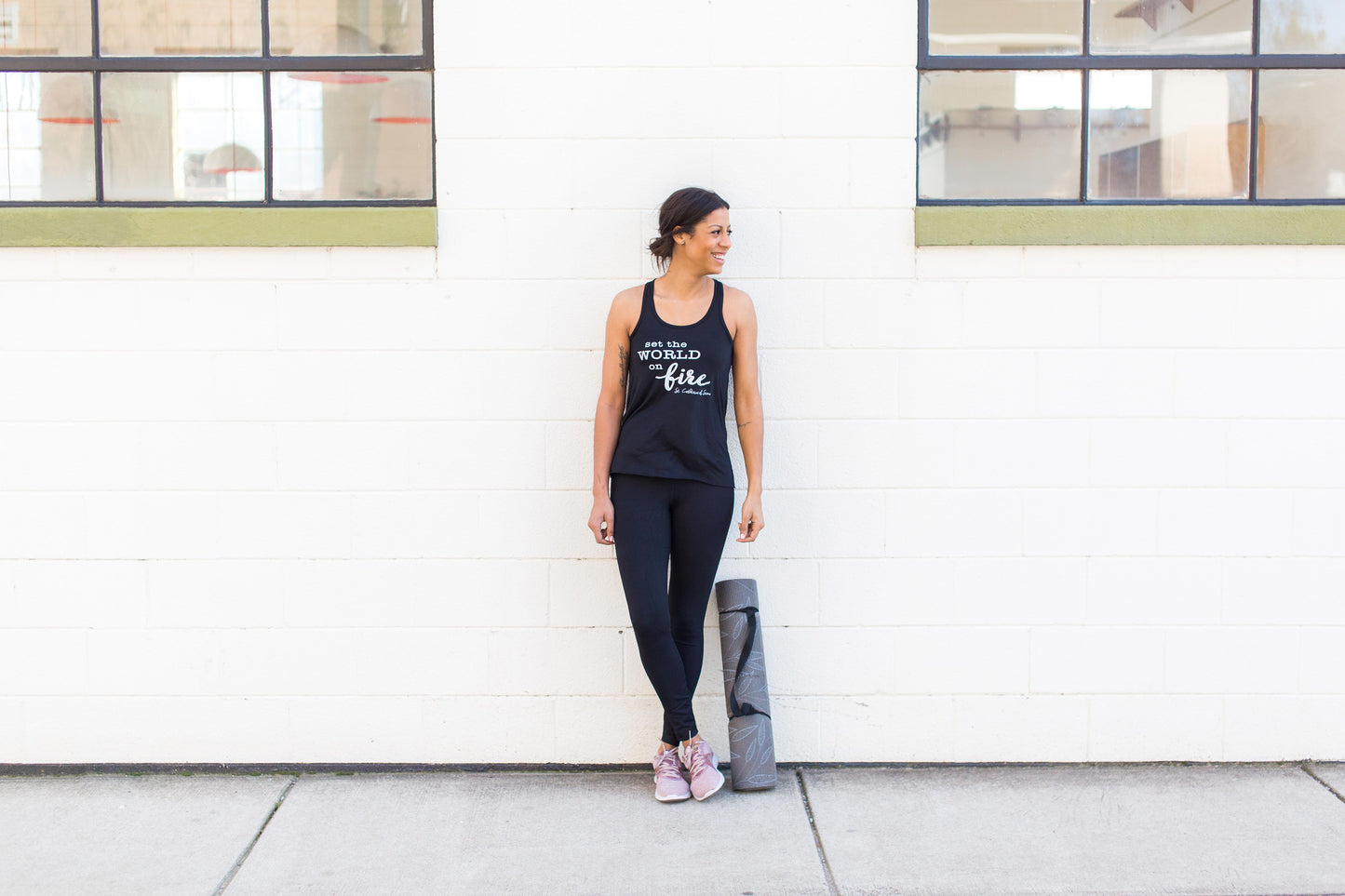 Set the World on Fire. St. Catherine of Siena Tank