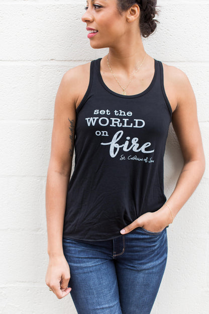 Set the World on Fire. St. Catherine of Siena Tank