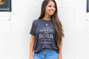 I Am Not Afraid. I Was Born To Do This. St. Joan of Arc Gift Set